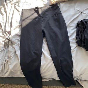 Fabletics power hold solid black leggings